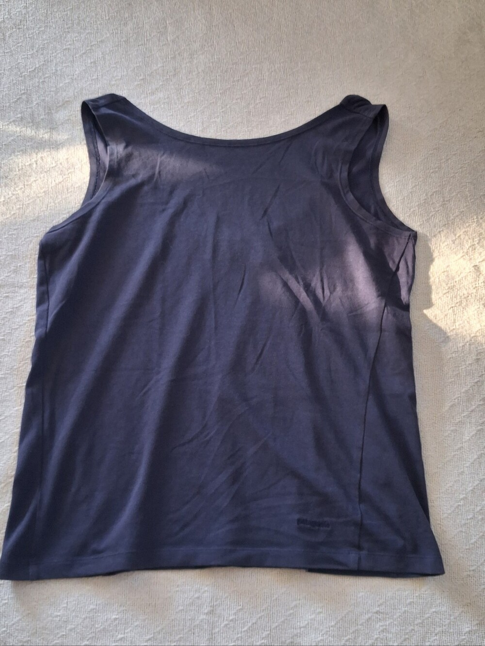 patagonia ♡ sleeveless blue top medium vintage